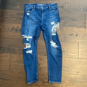 American Eagle Super Stretch X 16R High Rise Jeggings